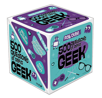 Buch Roll'Cube - Geek - 500 questions et défis Geek Nicolas Bonnefoy