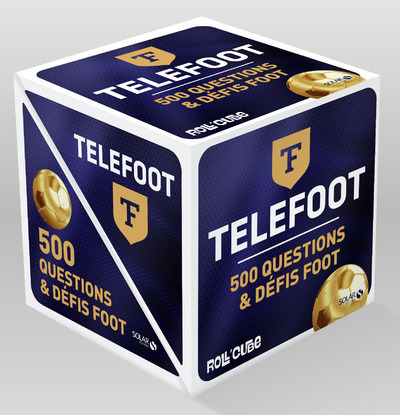 Boek Roll'Cube - Téléfoot - 500 questions & défis foot Eric Mathiver