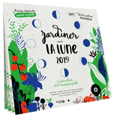 Book Jardiner avec la Lune 2019 Rosenn Le Page