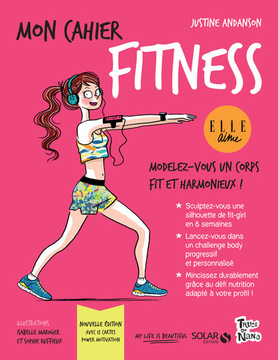 Carte Mon cahier Fitness Justine Andanson