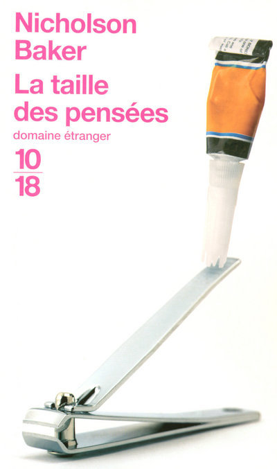 Knjiga La taille des pensées Nicholson Baker