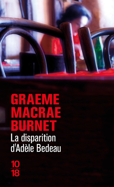 Book La Disparition d'Adèle Bedeau Graeme Macrae Burnet