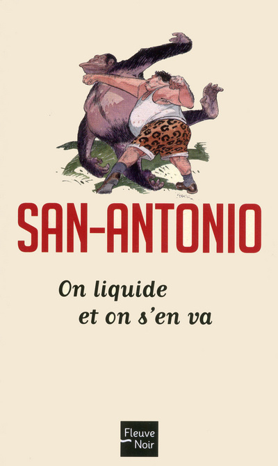Kniha On liquide et on s'en va San-Antonio