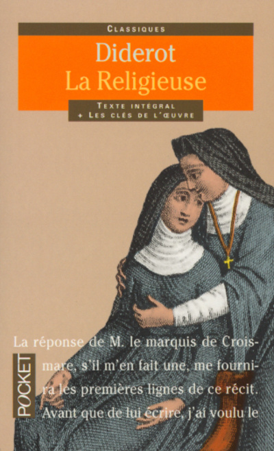 Knjiga La religieuse Denis Diderot