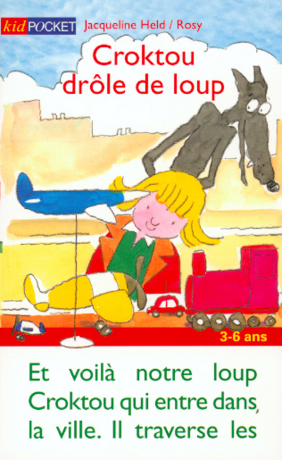 Kniha Croktou, drole de loup Jacqueline Held