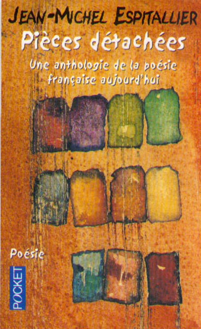 Книга Pièces détachées Jean-Michel Espitallier