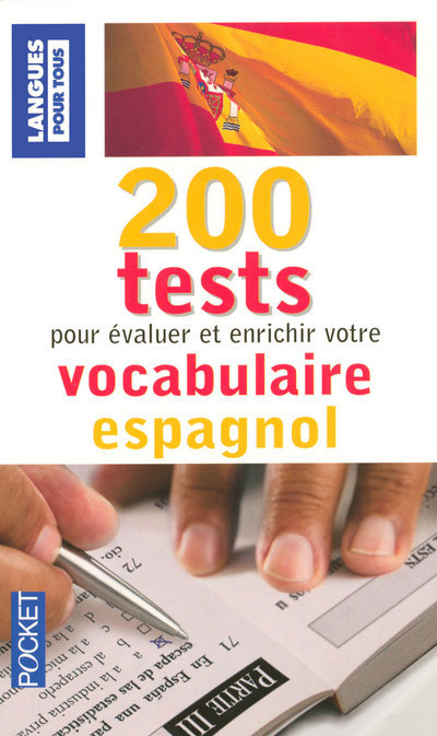 Carte 200 tests de vocabulaire espagnol Édouard Jimenez