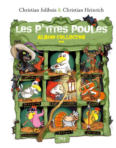 Könyv Les P'tites Poules - Album collector T02 (tomes 5 à 8) Christian Jolibois