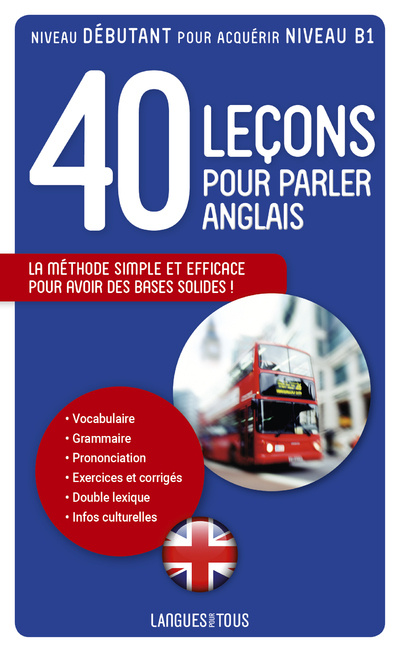 Kniha 40 leçons pour parler anglais Michel Marcheteau
