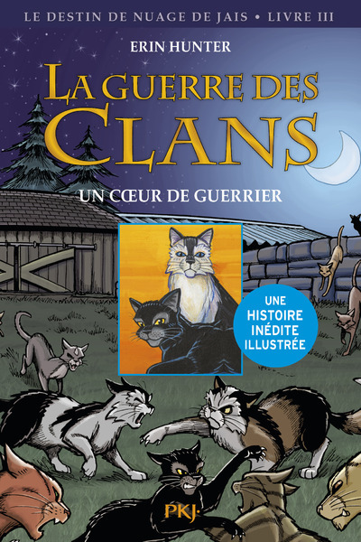 Kniha La guerre des Clans - tome 3 Un coeur de guerrier -illustrée- Erin Hunter