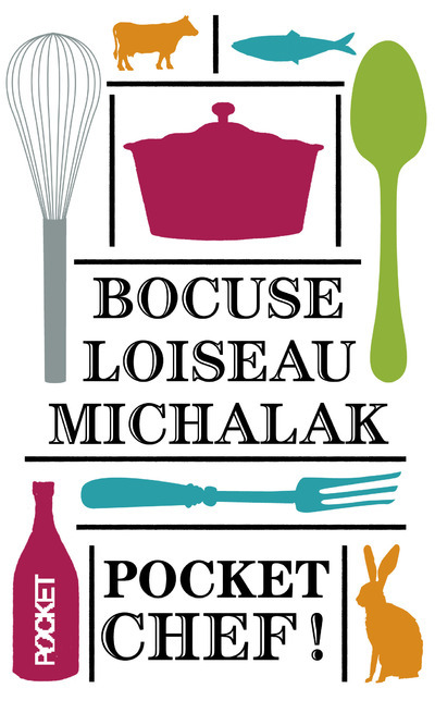 Kniha Coffret 3vol Pocket Chef ! Paul Bocuse