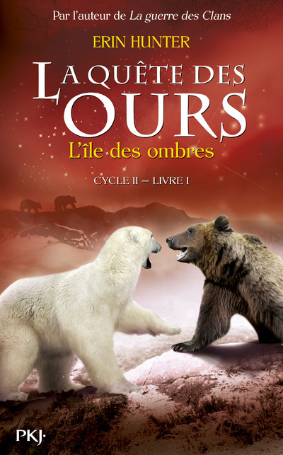 Carte La quête des ours cycle II - tome 1 L'île des ombres Erin Hunter