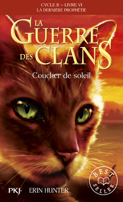 Carte La guerre des Clans - cycle II La dernière prophétie - tome 6 Coucher de soleil Erin Hunter