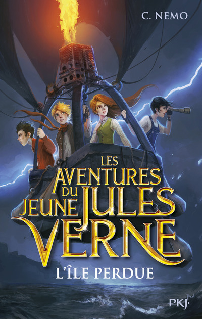 Book Les Aventures du jeune Jules Verne - tome 1 L'îleperdue Capitaine Nemo