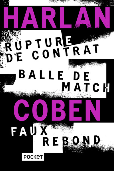 Książka Rupture de contrat / Balle de match / Faux rebond - Collector Harlan Coben