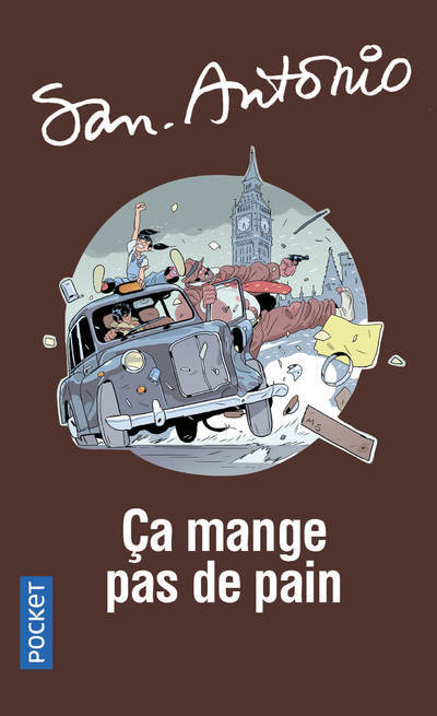 Knjiga Ca mange pas de pain San-Antonio