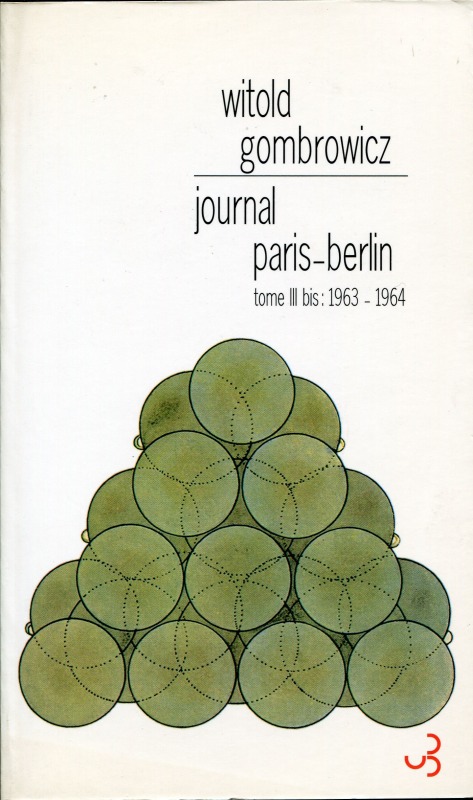 Kniha Journal Paris Berlin Gombrowicz