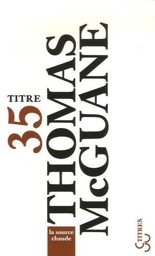 Knjiga La source chaude McGuane