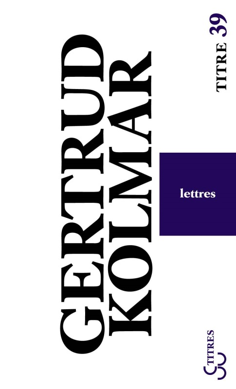 Knjiga Lettres Kolmar