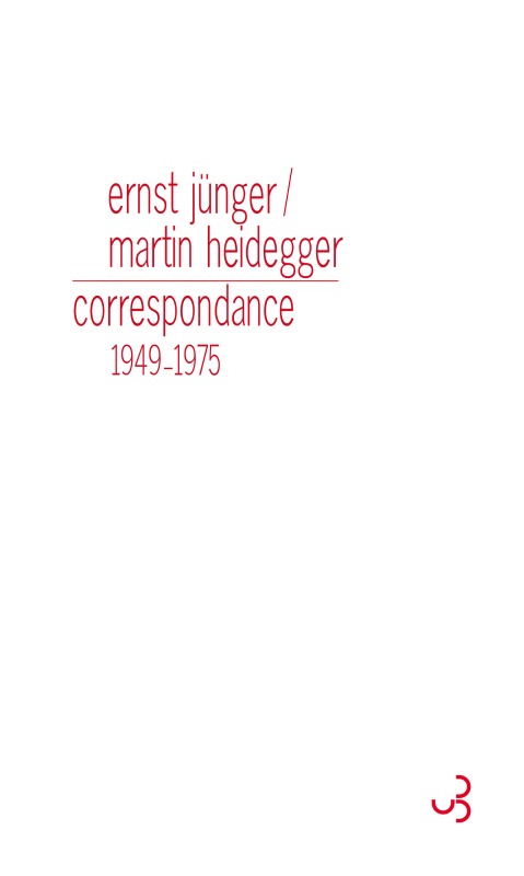 Knjiga Correspondance 1949-1975 JÜNGER ERNST / HEIDEGGER MARTIN