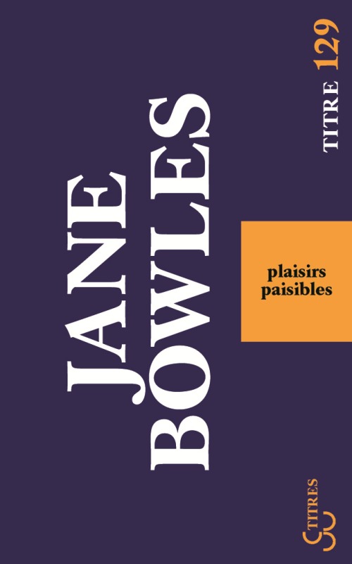 Knjiga Plaisirs paisibles BOWLES JANE