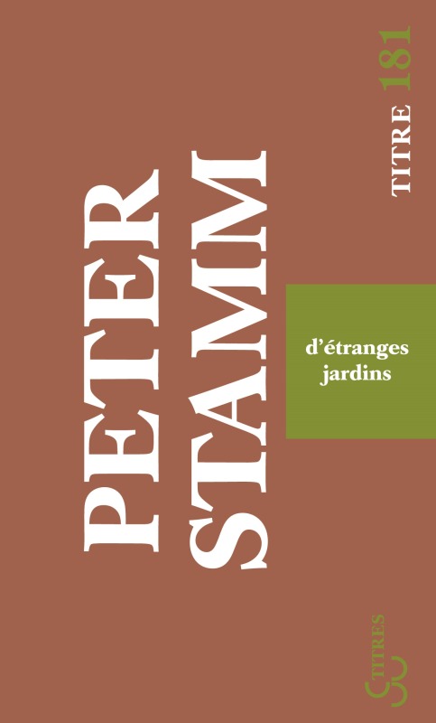 Knjiga D'étranges jardins Stamm