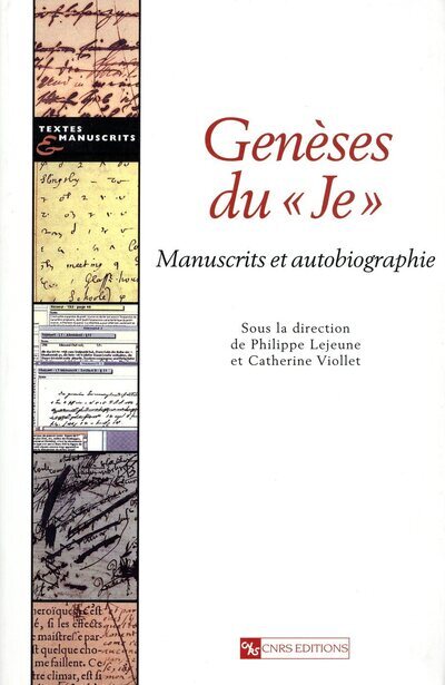 Книга Genèses du " je " Catherine Viollet