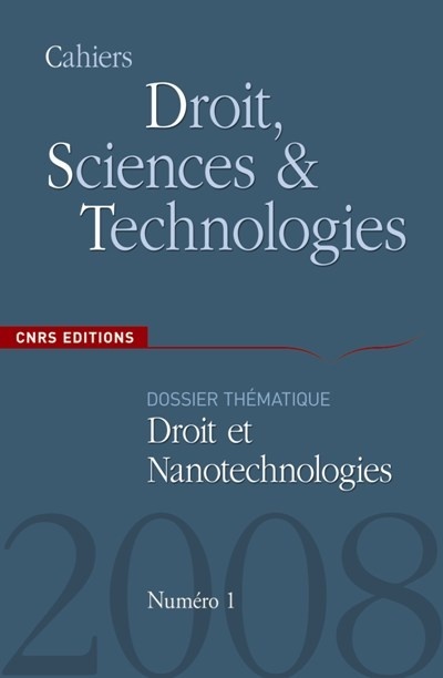 Knjiga Droit, sciences et techniques 