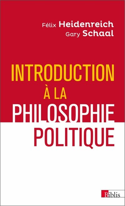 Książka Introduction à la philosophie politique Felix Heidenreich