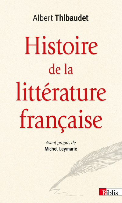 Kniha Histoire de la littérature française Albert Thibaudet