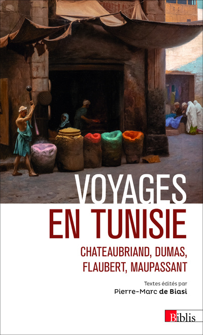 Kniha Voyages en Tunisie. Chateaubriand, Dumas, Flaubert, Maupassant Pierre-Marc de Biasi