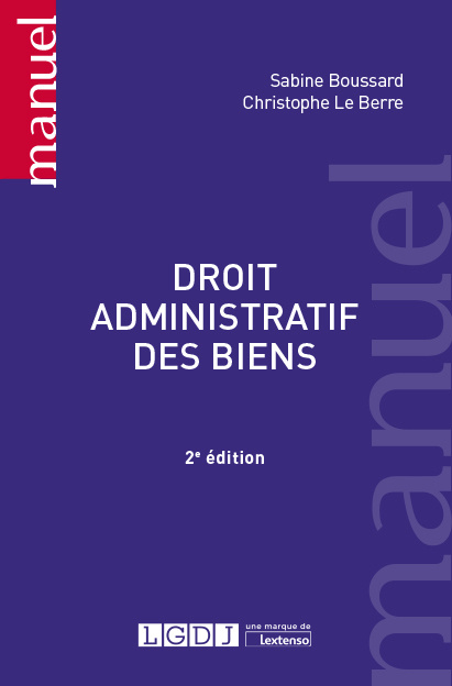 Kniha Droit administratif des biens Le Berre