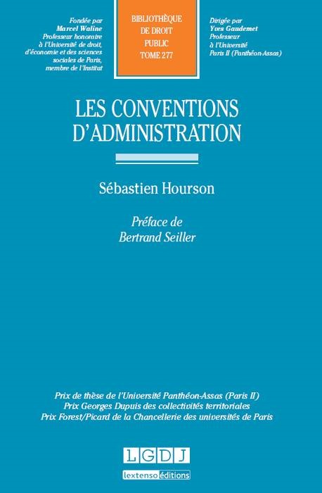 Knjiga les conventions d'administration Hourson s.