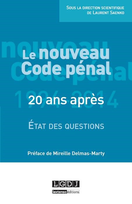 Книга le nouveau code pénal Saenko