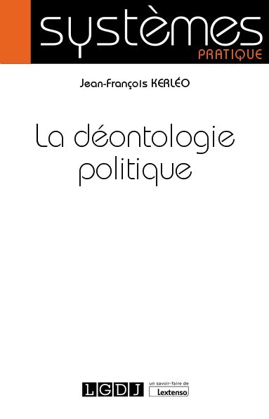 Könyv La déontologie politique KERLÉO J.-F.