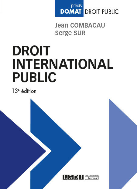 Kniha Droit international public Combacau