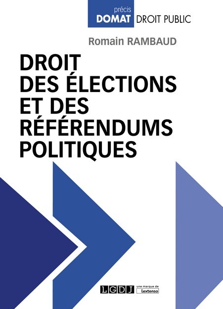 Kniha Droit des élections et des référendums politiques Rambaud