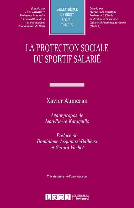 Carte LA PROTECTION SOCIALE DU SPORTIF SALARIE AUMERAN X.