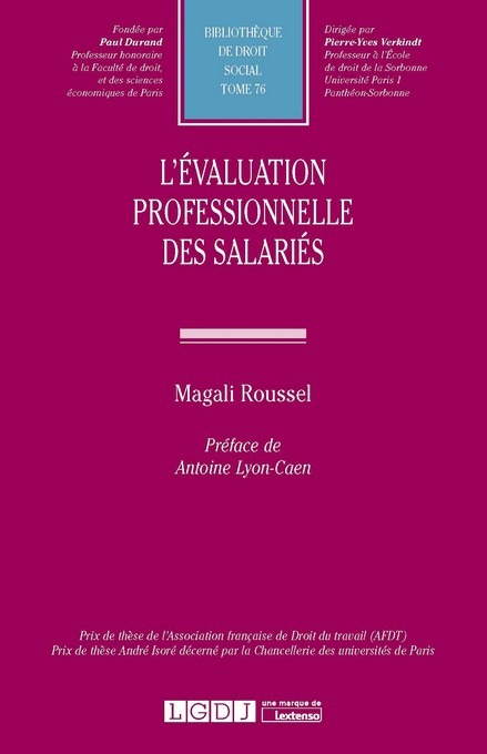 Книга L'évaluation professionnelle des salariés Roussel