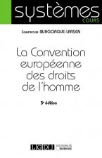 Carte La Convention européenne des droits de l'homme Burgorgue-Larsen