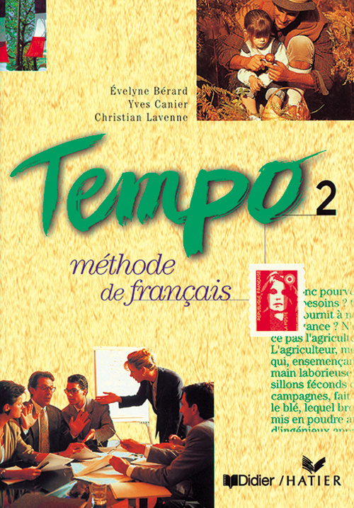 Knjiga Tempo 2 - Cassette audio Evelyne Bérard