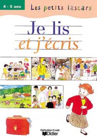 Kniha Je lis et j'écris 4-5 ans cahier Michèle Garabédian
