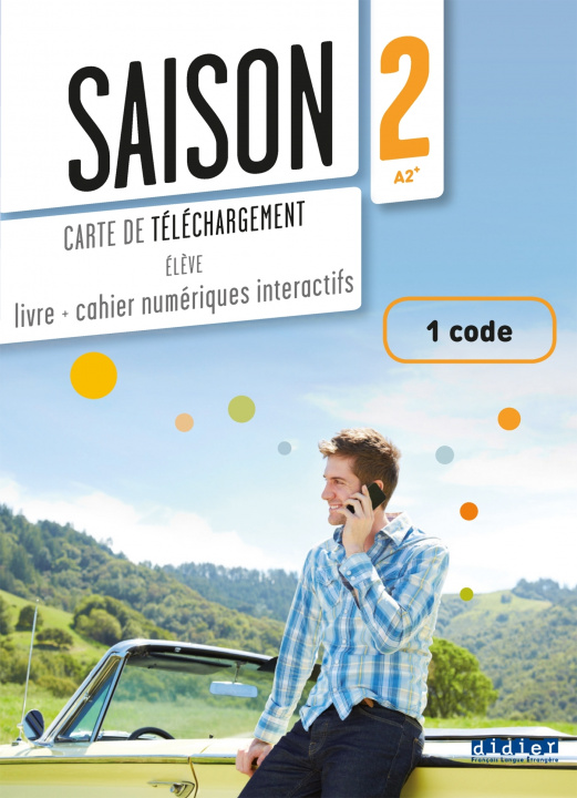 Book Saison 2 niv.A2+  - Livre numérique interactif - Carte de téléchargement élève - 1 code Marie-Noëlle Cocton