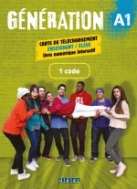 Könyv Génération A1- Livre + Cahier numérique interactif - Carte téléchargement élève/enseignant - 1  code Marie-Noëlle Cocton