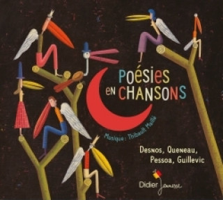 Kniha Poésies en chansons (CD) 
