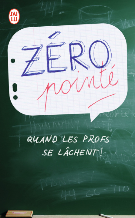 Knjiga Zéro pointé 