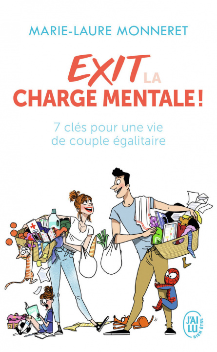 Kniha Exit la charge mentale Monneret