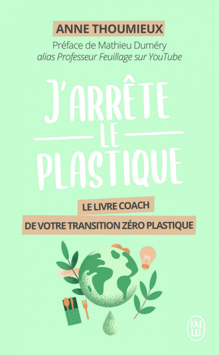 Knjiga J'arrête le plastique Thoumieux