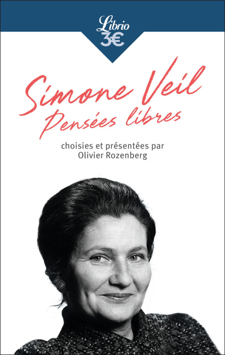 Kniha Pensées libres Veil