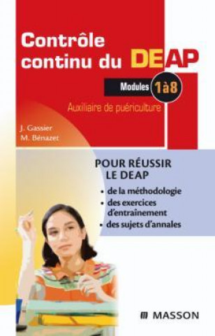 Knjiga Contrôle continu du DEAP Jacqueline Gassier
